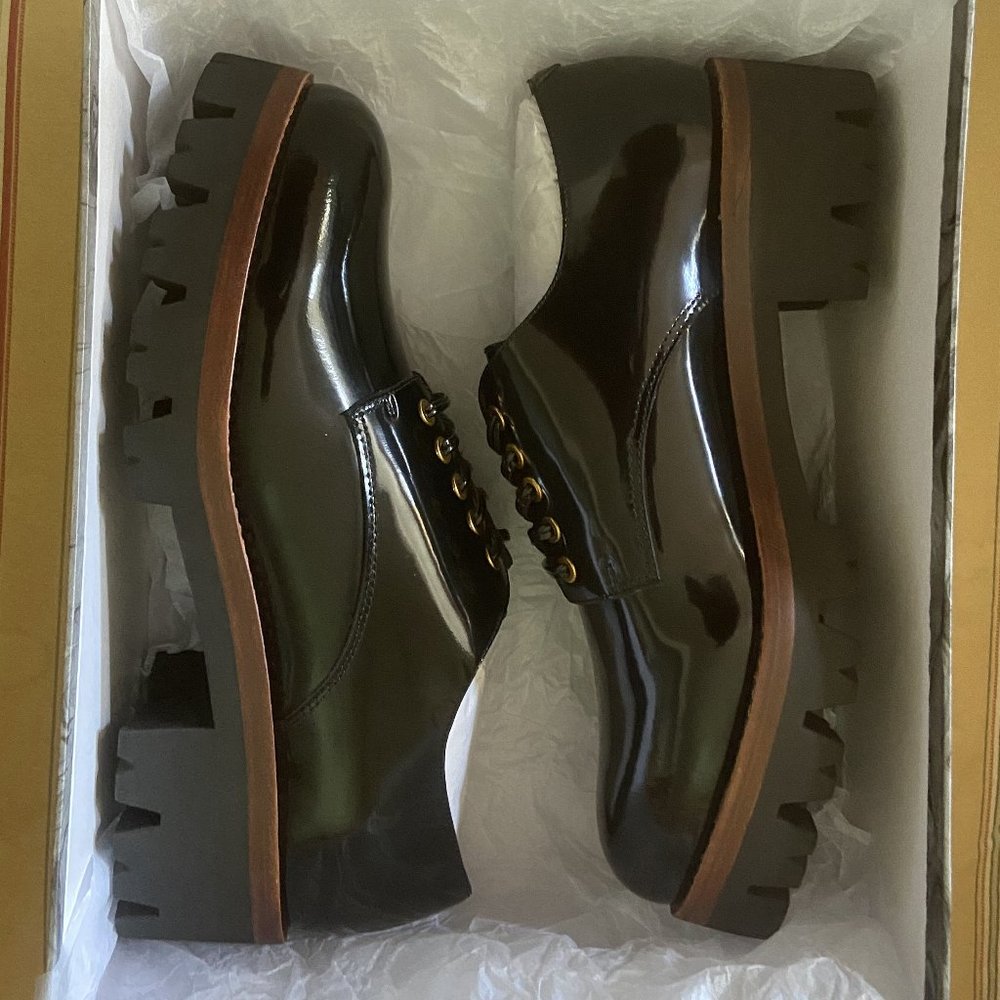 Black Platform Boots SZ 10